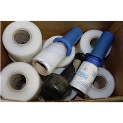 BOX WITH SHRINK WRAPPERS AND SHRINK WRAP