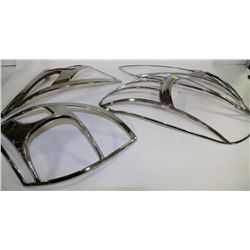 2009 PLASTIC TOYOTA  LIGHT FRAMES FRONT AND BACK