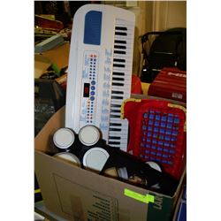 BOX W/KID'S TRANSFORMERS LEARNING LAPTOP,