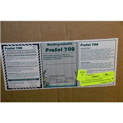 CASE OF BIODEGRADABLE DEGREASER AND PRESSURE