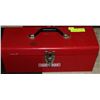 Image 1 : RED CRAFTSMAN 16" TOOL BOX WITH CONTENTS