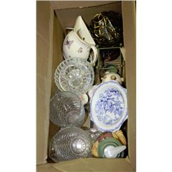 BOX OF ESTATE INCLUDING ROYAL ALBERT,WEXFORD AND