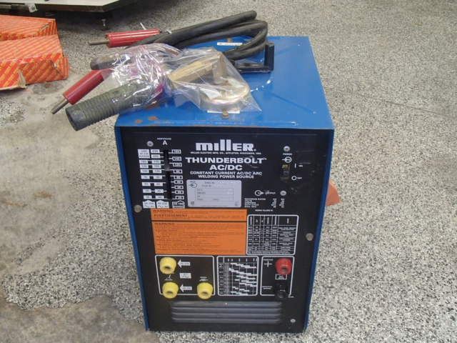 Miller Thunderbolt AC/DC Arc Welding Power Source - BTM Industrial