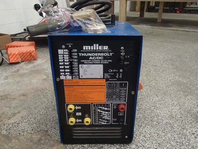 Miller Thunderbolt AC/DC Arc Welding Power Source - BTM Industrial