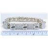 Image 5 : 5.00ctw Diamond Bracelet - 14KT White Gold