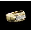 Image 1 : 1.10ctw Diamond Ring - 14KT Yellow Gold