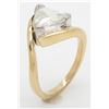 Image 7 : EGL USA Certified 1.51ct Diamond Ring - 18KT Yellow Gold