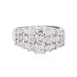 14KT White Gold 1.00ctw Diamond Ring