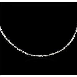 14KT White Gold Chain Necklace