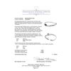 Image 4 : 2.27ct Tanzanite and Diamond Bangle Bracelet - 14KT White Gold