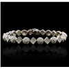 Image 1 : 14KT White Gold 2.00ctw Diamond Bracelet