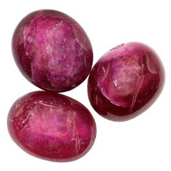 32.51ctw Cabochon Ruby Parcel