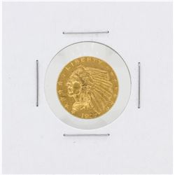 1927 $2.50 AU Indian Head Quarter Eagle Gold Coin