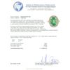 Image 3 : 14KT Yellow Gold GIA Certified 7.45ct Emerald and Diamond Ring