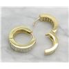 Image 2 : 1.50ctw Diamond Earrings - 18KT Yellow Gold