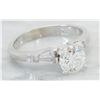 Image 3 : 1.15ctw Diamond Ring - 18KT White Gold