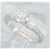 Image 6 : 1.15ctw Diamond Ring - 18KT White Gold