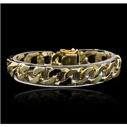 14KT Yellow Gold Curb Link Bracelet