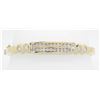 Image 4 : 2.10ctw Diamond Bangle Bracelet - 14KT Yellow Gold