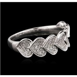 14KT White Gold 0.30ctw Diamond Ring