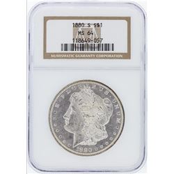 1880-S NGC MS64 Morgan Silver Dollar