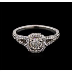0.96ctw Diamond Ring - 14KT White Gold
