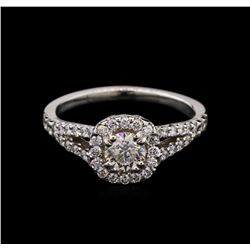 0.96ctw Diamond Ring - 14KT White Gold