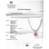 Image 3 : 4.77ct Ruby and Diamond Necklace - 14KT Yellow Gold