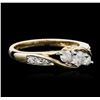 Image 1 : 10KT Yellow Gold 0.50ctw Diamond Ring