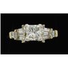 Image 7 : 2.20ctw Diamond Ring - 18K Yellow Gold