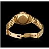 Image 3 : Rolex 18KT Yellow Gold 1.60ctw Diamond DateJust Ladies Watch