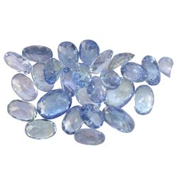 13.52ctw Fancy Mixed Tanzanite Parcel