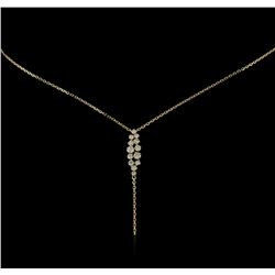 14KT Yellow Gold 0.71ctw Diamond Necklace