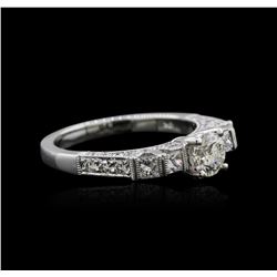 18KT White Gold 1.00ct Diamond Ring