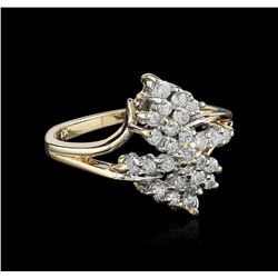 14KT Yellow Gold 0.25ctw Diamond Ring
