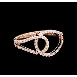 0.32ctw Diamond Ring - 14KT Rose Gold