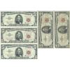 Image 1 : 1963 $5 Red Seal Bill Lot of 5
