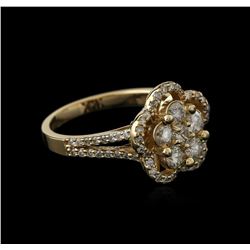 14KT Yellow Gold 1.14ctw Diamond Ring