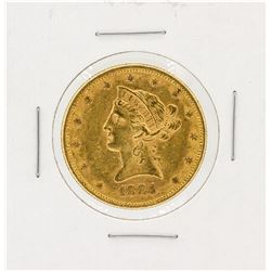 1884 $10 CU Liberty Head Eagle Gold Coin