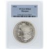 Image 1 : 1921 PCGS MS64 Morgan Silver Dollar