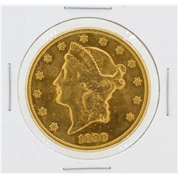 1890-S $20 Liberty Head Double Eagle Gold Coin
