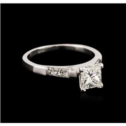 14KT White Gold 1.39ctw Diamond Ring