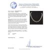 Image 3 : Tahitian Cultured Pearl Necklace with 14KT White Gold Diamond Clasp