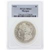 Image 1 : 1921 PCGS MS64 Morgan Silver Dollar