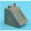 Image 1 : An Edwardian silver scuttle shaped stamp box, Birmingham 1910, 1.25 ins....