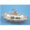 Image 1 : An Elkington plated tureen of serpentine oval form....