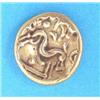 Image 1 : A gold Celtic Gallo-Belgic issue stater (Ambiani) c.57-45 BC disjointed curved horse, pellet belo...