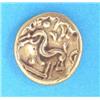 Image 1 : A gold Celtic Gallo-Belgic issue stater (Ambiani) c.57-45 BC disjointed curved horse, pellet belo...