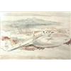 Image 1 : Paul Nash (1889-1946) lithograph, Raider in the Marsh, 15 x 22 ins....
