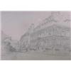 Image 1 : William Callow (1812-1908) pencil, "The Bourse at Lille", inscribed and dated 1850, 10.25 x 14.5...